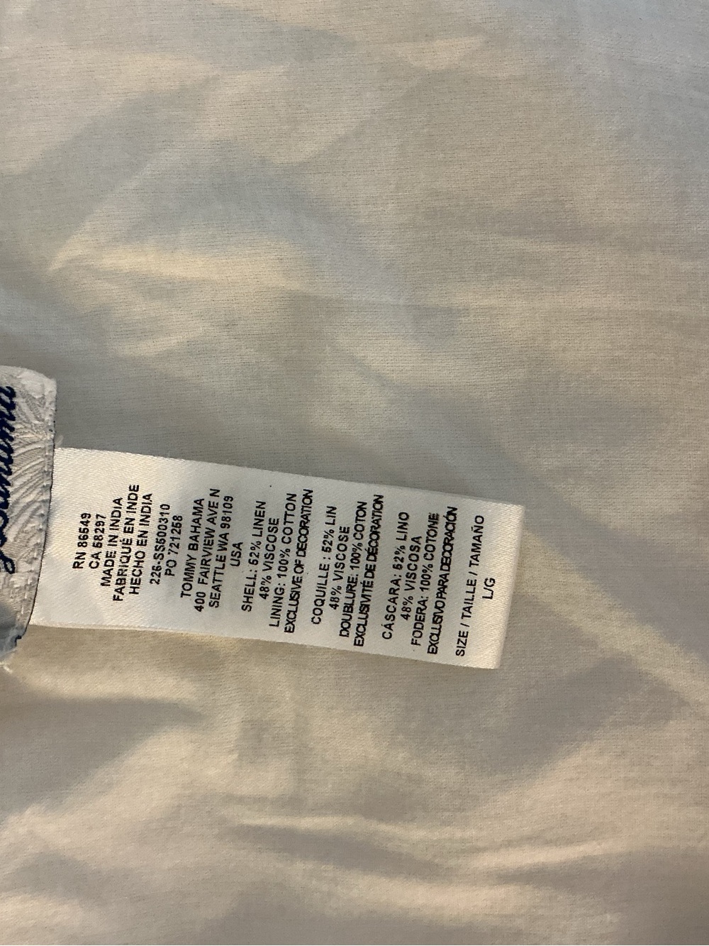 Tommy Bahama Boho/Coastal Embroidered Dress - Picture 7 of 9